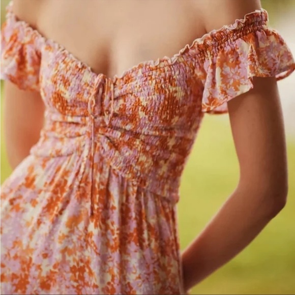 L*Space Lucia Smocked Maxi Dress - Picture 4 of 6